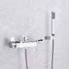 Waterfall Shower Bath Set Black Retro Bathroom Shower Mixer Faucet Tap