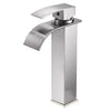 Waterfall Type Deck Mount Single Handle Basin Sink Faucet