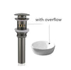 Widespread Bathroom Basin Faucet Two Holes 360 Rotating Basin Tap