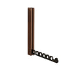 Wooden Clothes Hanger Foldable Drying Rack with Clothing Organizer