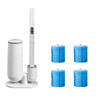Disposable Toilet Brush Set Bathroom Cleaning Brush Replaceable Head
