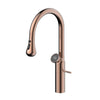 360° Swivel High-Arc Brass Mixer Faucet with LED Temperature Display